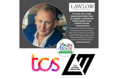 Lawlors managing director's appeal to raise money for Haven House from the London Marathon