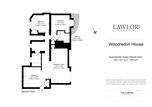 Floorplan for 8 Woodredon House, Two Bedroom Apartment